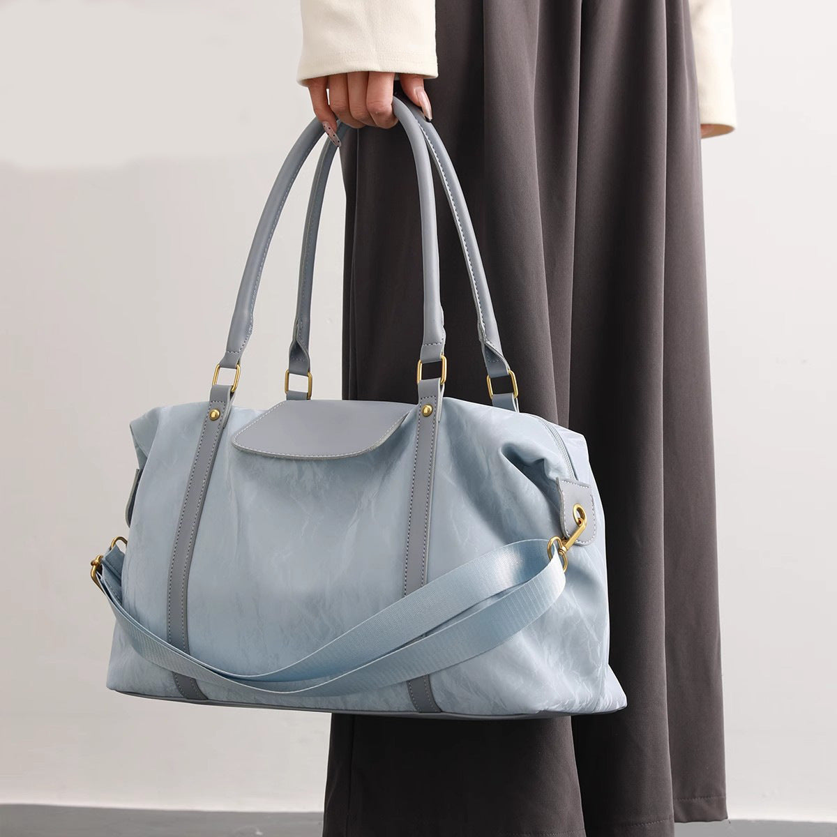 Women's Capacity Short-distance For Spring Business Traveling Fitness Delivery Women's Shoulder Bag
