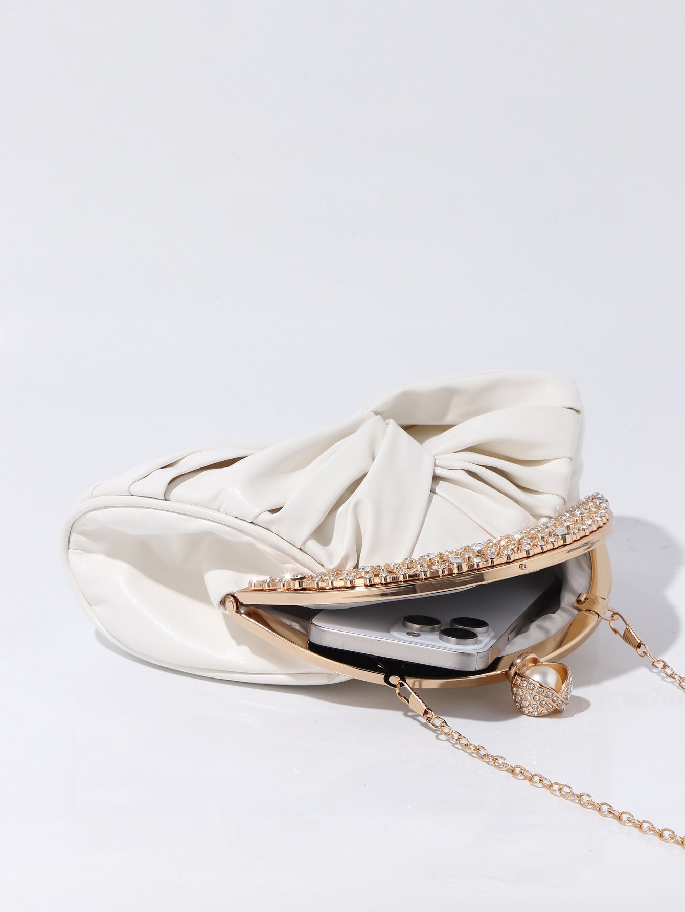 Women's Clutch Rhinestone Chain Dress Garment Bridal Bags