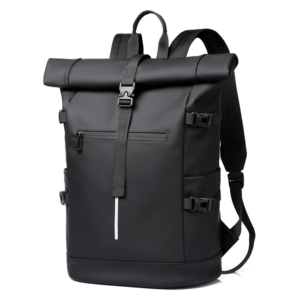 Curved Edge Inch Computer Top Roll Cover Leisure Backpack