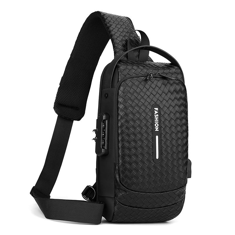 Glamorous Classy Men's Simple Trendy Lightweight Men's Chest Bag
