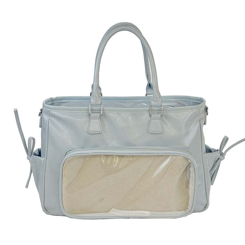 Collection Lamp Large Capacity Cartoon Commuter Women's Shoulder Bag