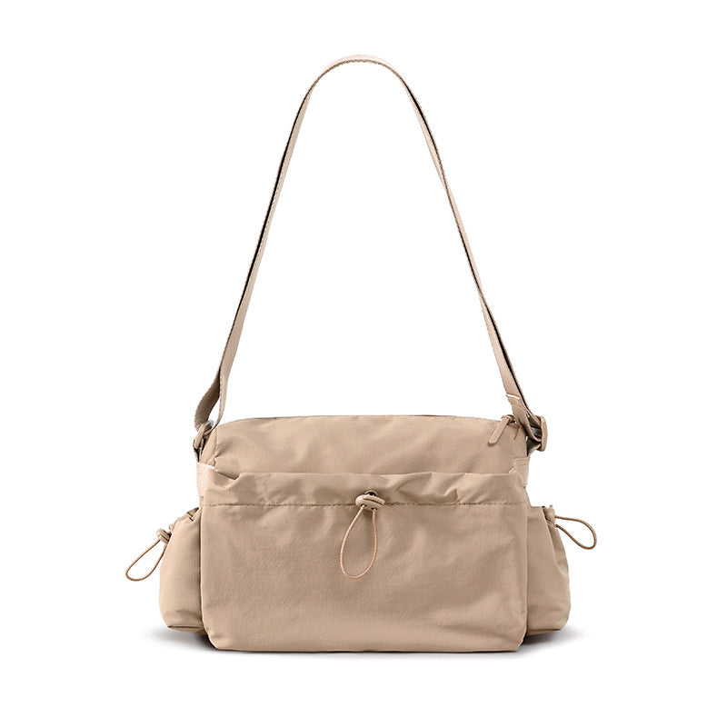 Large Capacity Fashionable Simple Solid Color Women's Messenger Bag