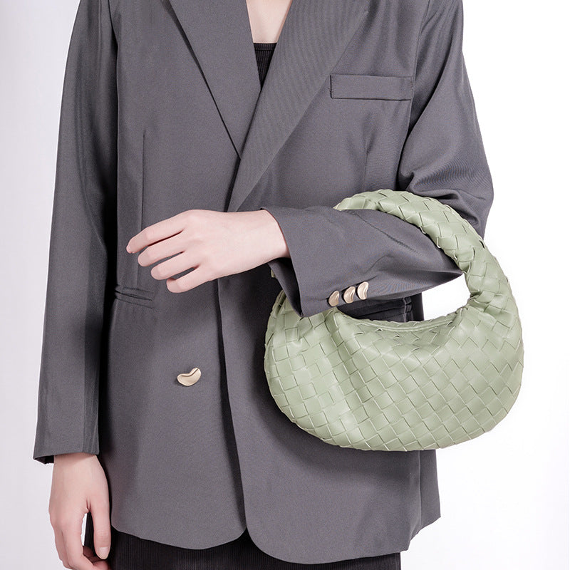 Women's Cloud Dumpling Underarm Large Capacity Croissant Knotted Women's Handbag
