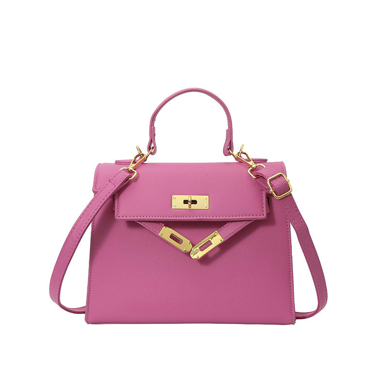 Women's Affordable Luxury Fashion Portable Callie Advanced Texture Small Square Bag