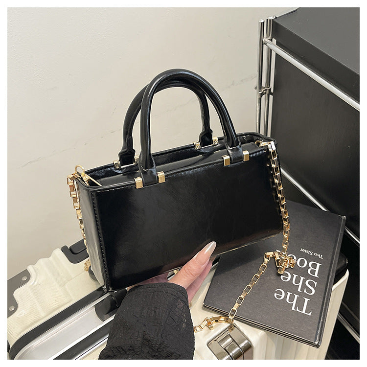Women's Spanish Magneta Texture Advanced Mini Small Square Bags