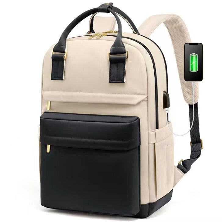 Women's & Men's Fashion High-grade Large Capacity Leisure Backpack