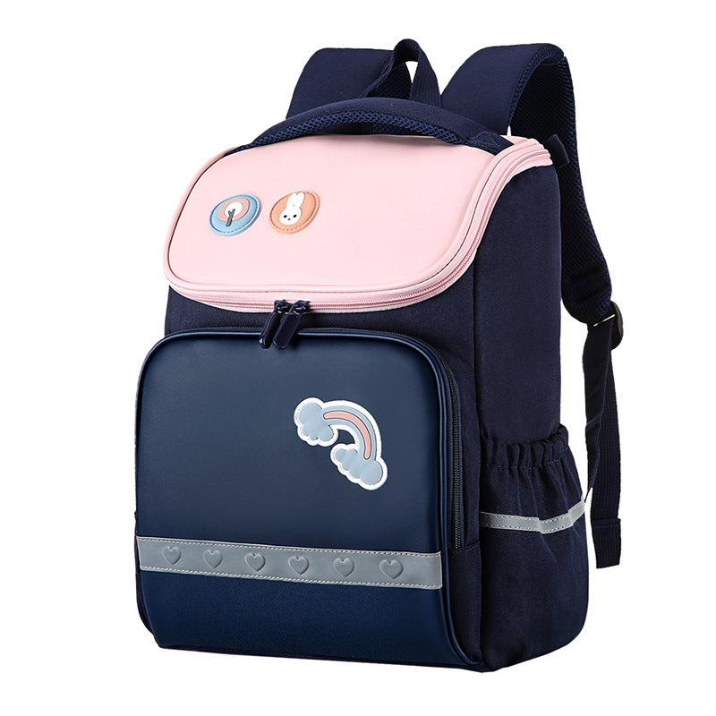 Grade Spine Protection Burden Reduction Lightweight Large Capacity Primary School Bag