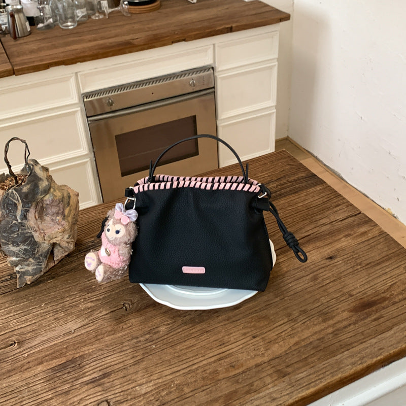 Style Trendy Contrast Color Fashion Chain Women's Shoulder Bag
