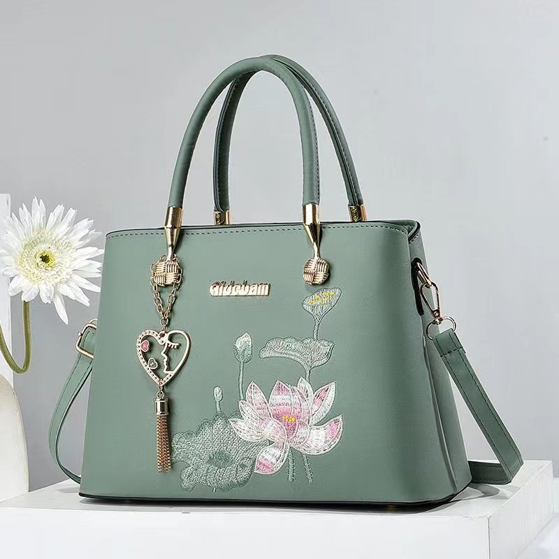 Elegant Dignified Chinese Style Lotus Quality Bags