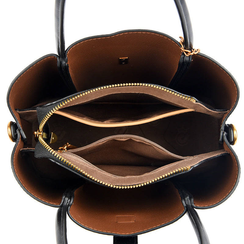 Women's Fashionable Temperamental High-grade Large Capacity Women's Handbag