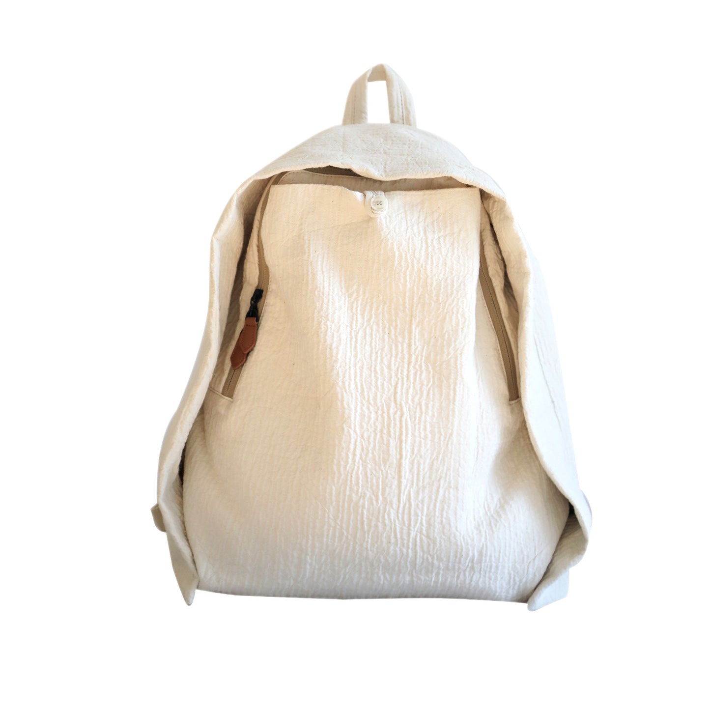 Women's & Men's Cloth Large Capacity Lightweight Simple Leisure Backpack