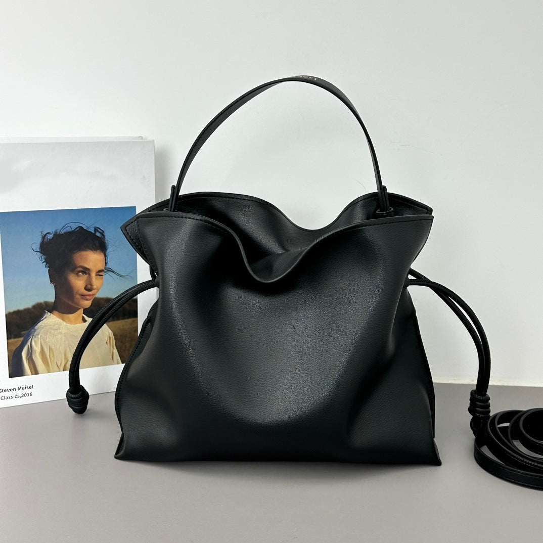 Women's Clutch Drawstring Cloud High Sense Idle Bags