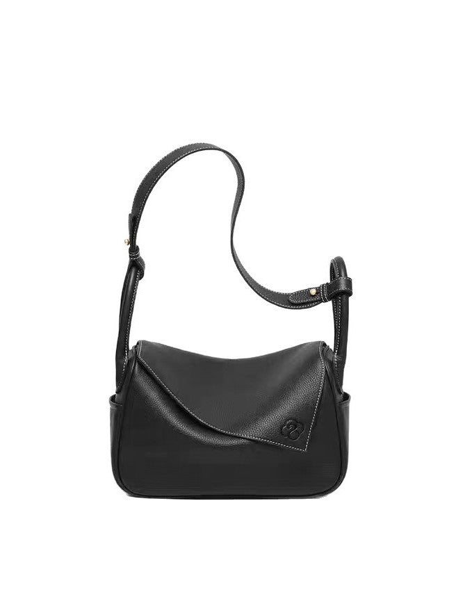 Wang Palace Selected Ingot First Layer Cowhide Pillow Commuter Underarm Shoulder Bags