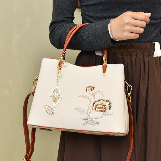 Women's Chinese Style Embroidery Versatile Mother Wedding Bags