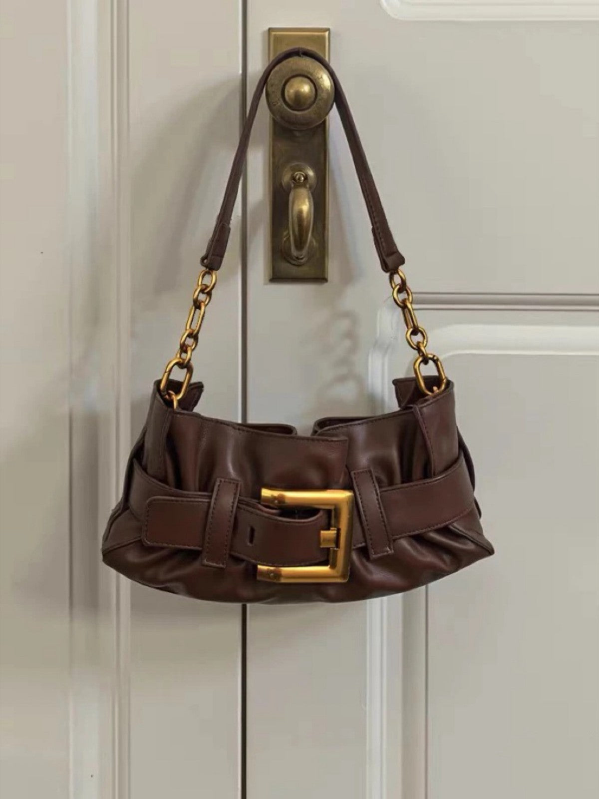 Women's Commuter Summer French Style Underarm High-grade Small Square Bag