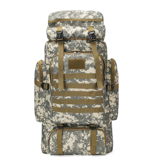 Creative Men's Oxford Cloth Camouflage Camping Mountain Climbing, Hiking Bag