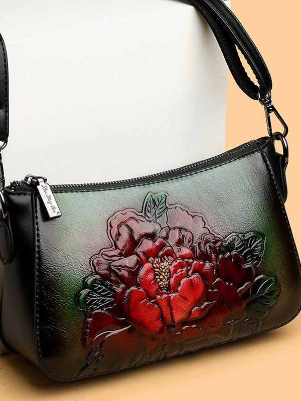 Women's Affordable Luxury Fashion Chinese Ethnic Style Mom Women's Messenger Bag