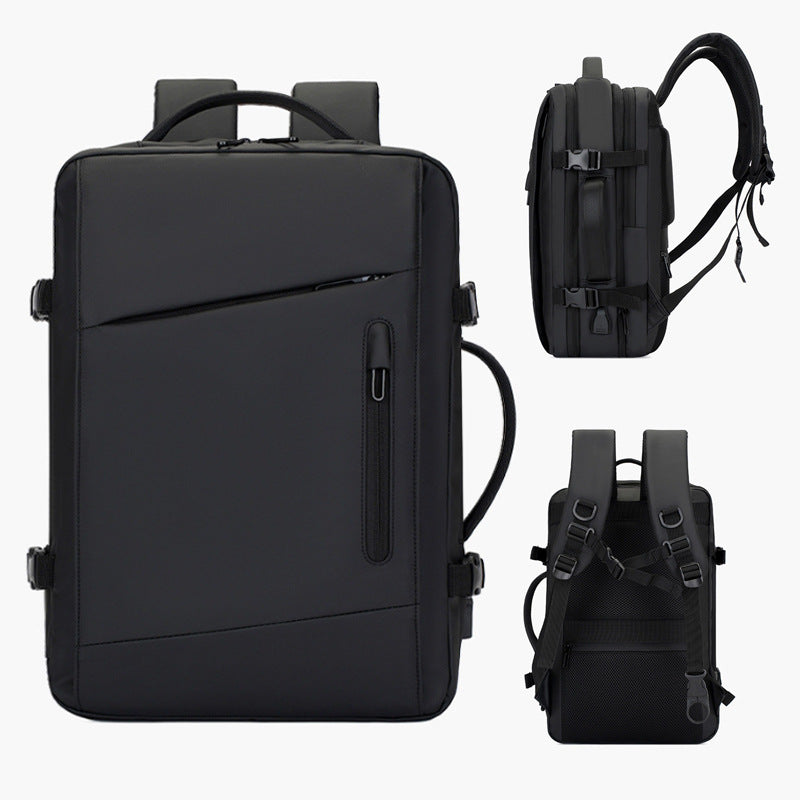 Men's Commute Large Capacity Scalable Computer Trendy Backpacks