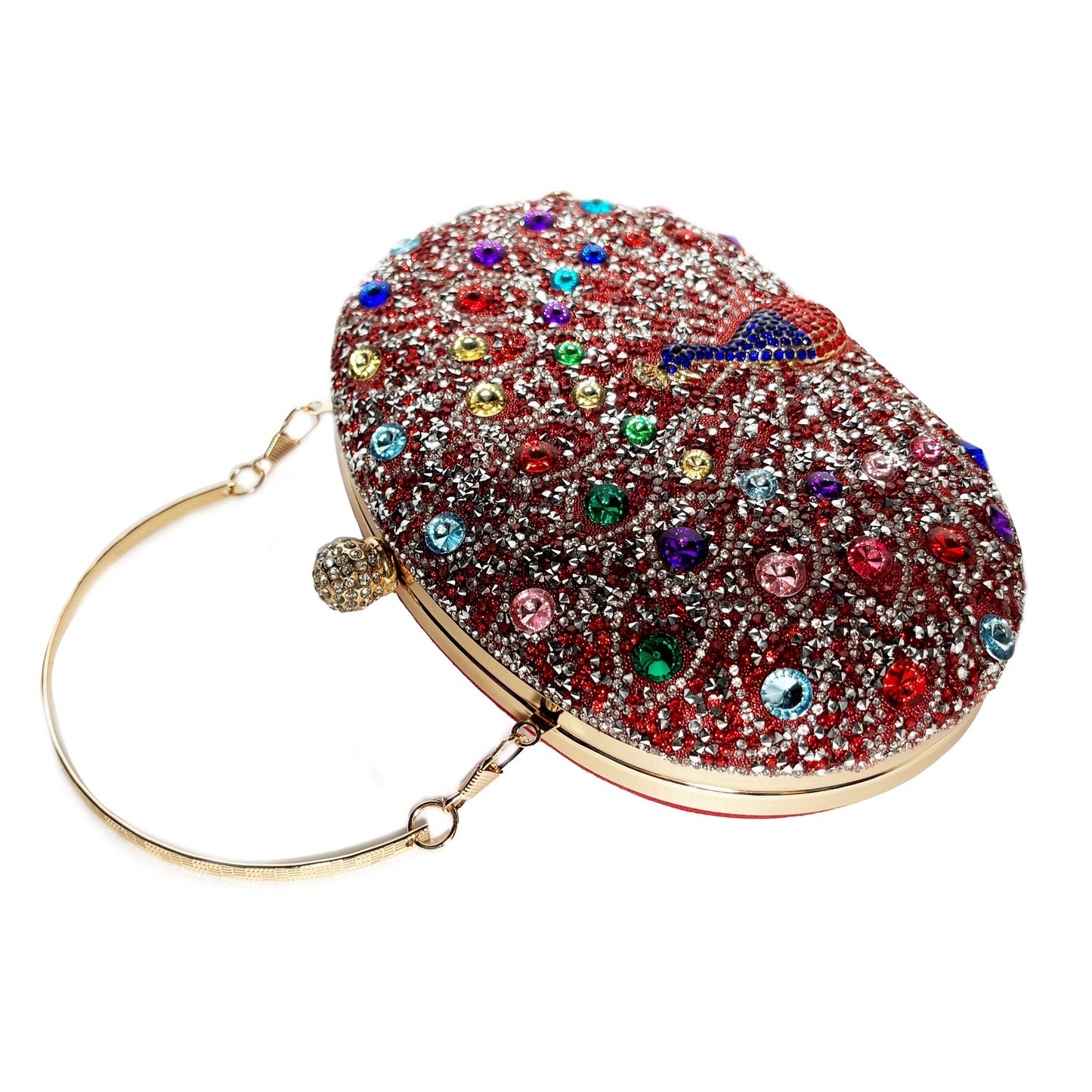 Peacock Diamond Retro Exotic Style Dinner Bags