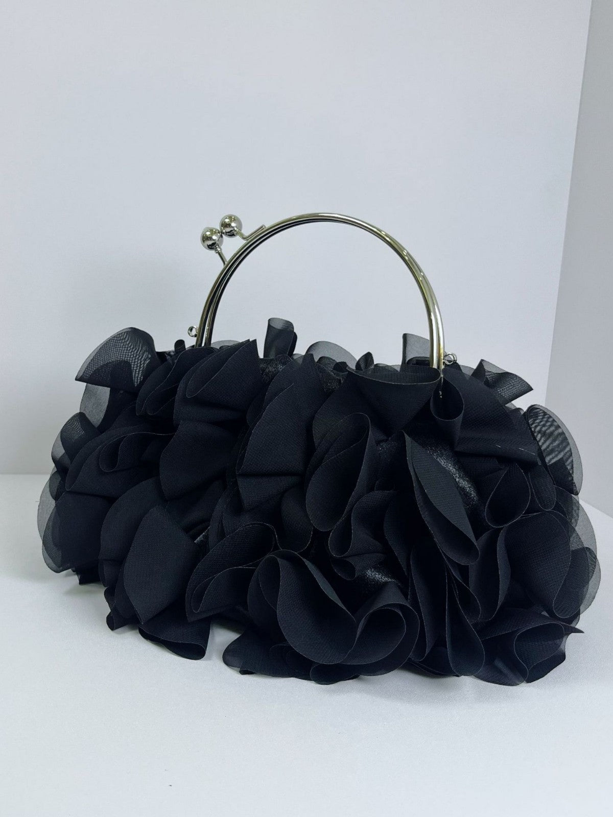 Women's Flower Earring Wedding Banquet Cheongsam Matching Handbags