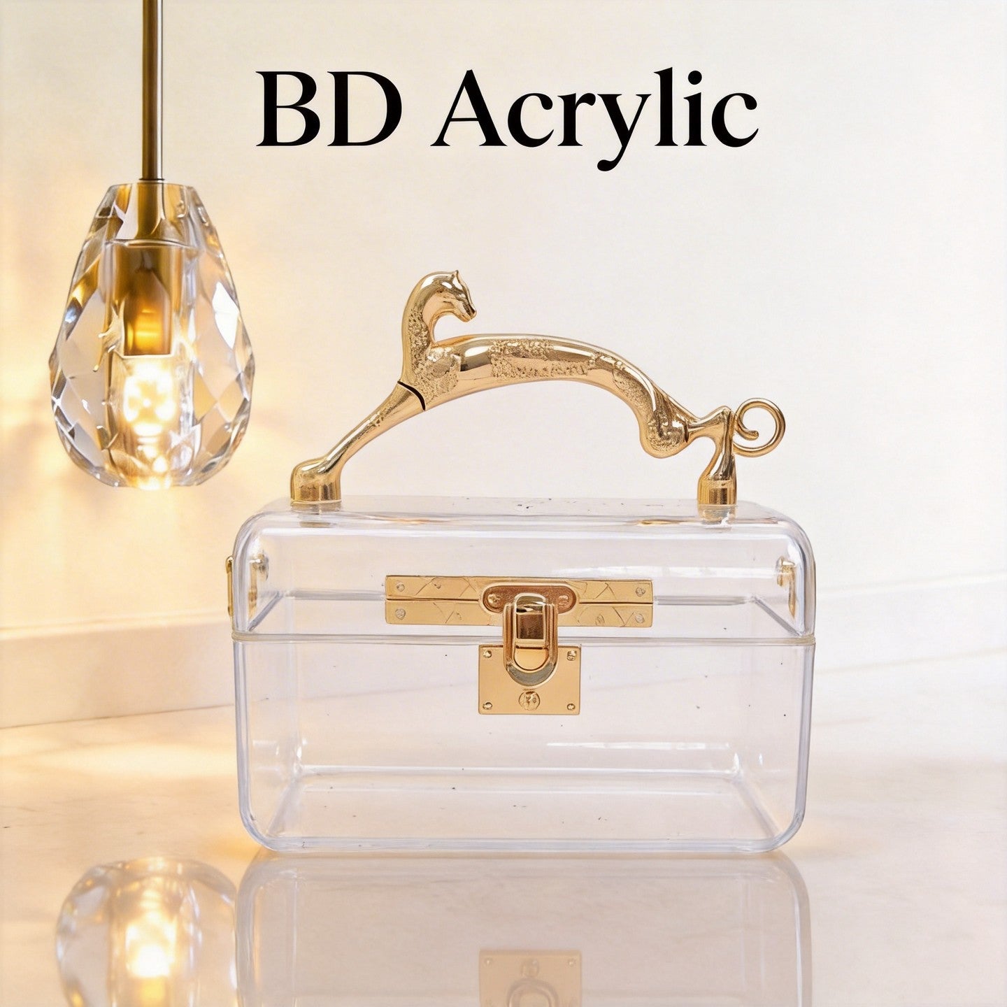 Stylish Chain Box Sense Diamond Quilted Handbags