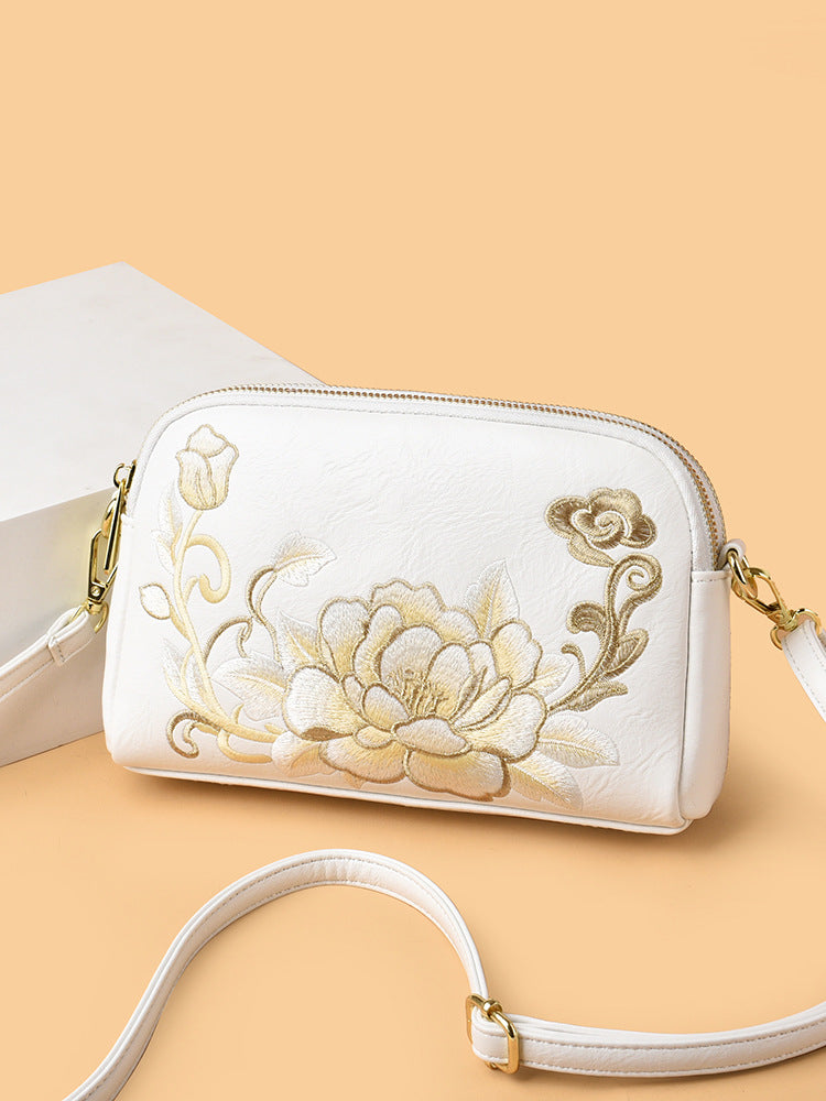 Women's Clutch Fashionable Elegant Embossed Shell Hand Carrying Phone Bags