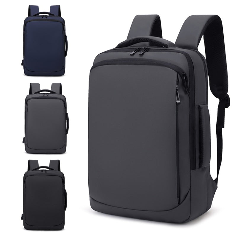 Large Capacity Simple Notebook Computer Office Business Backpack