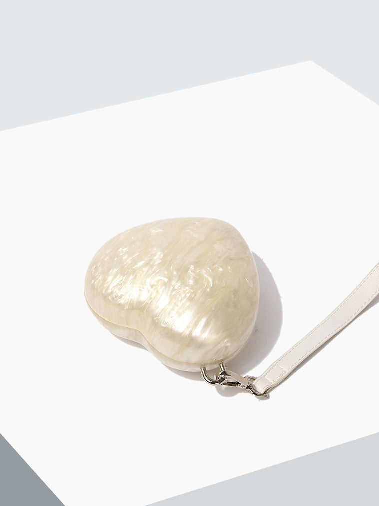 Women's Shell Acrylic Fashion Wedding Dinner Clutch Women's Messenger Bag