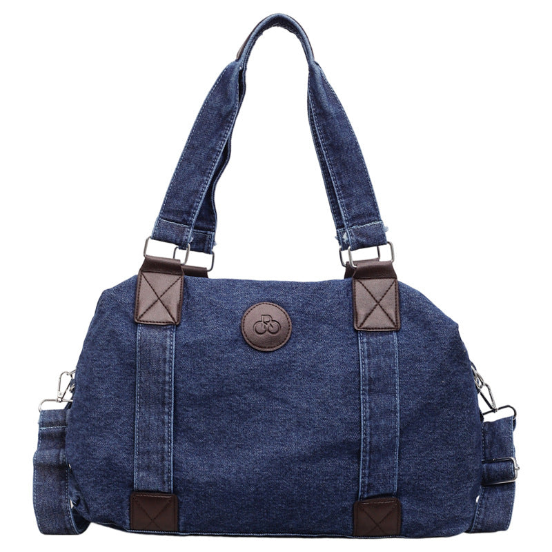 Large Capacity Denim Simple Lightweight Vintage Bags