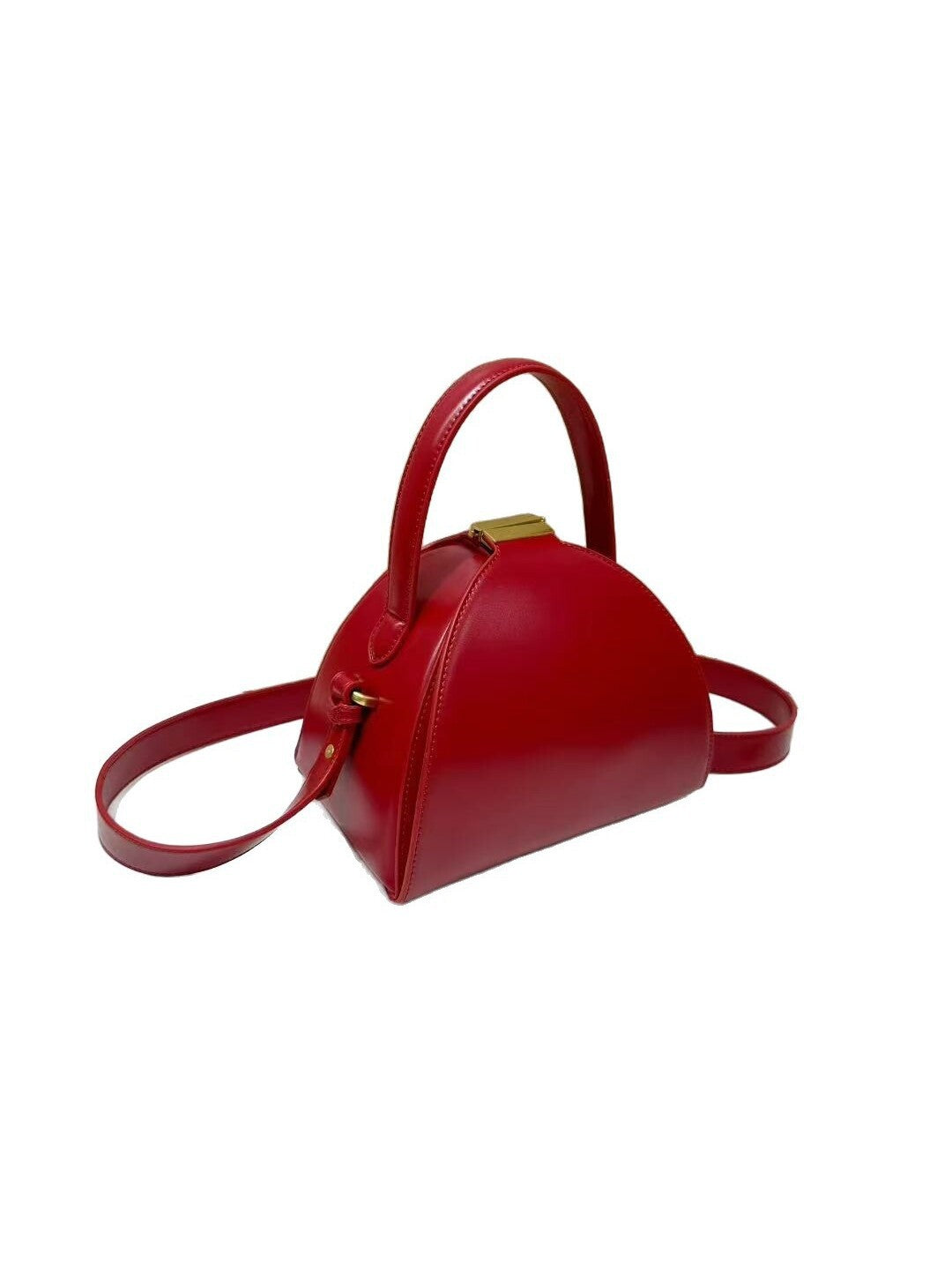 Women's French Style Semicircle Box High-grade Portable Niche Women's Handbag
