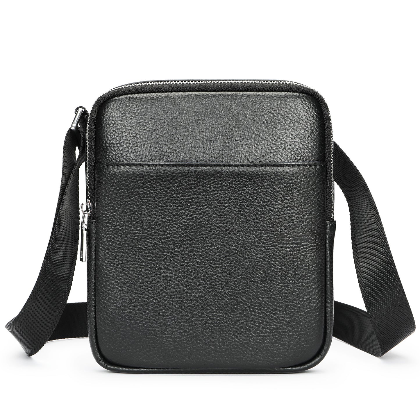 Men's Leather Fashion Crazy Horse First Layer Cowhide Men's Shoulder Bag