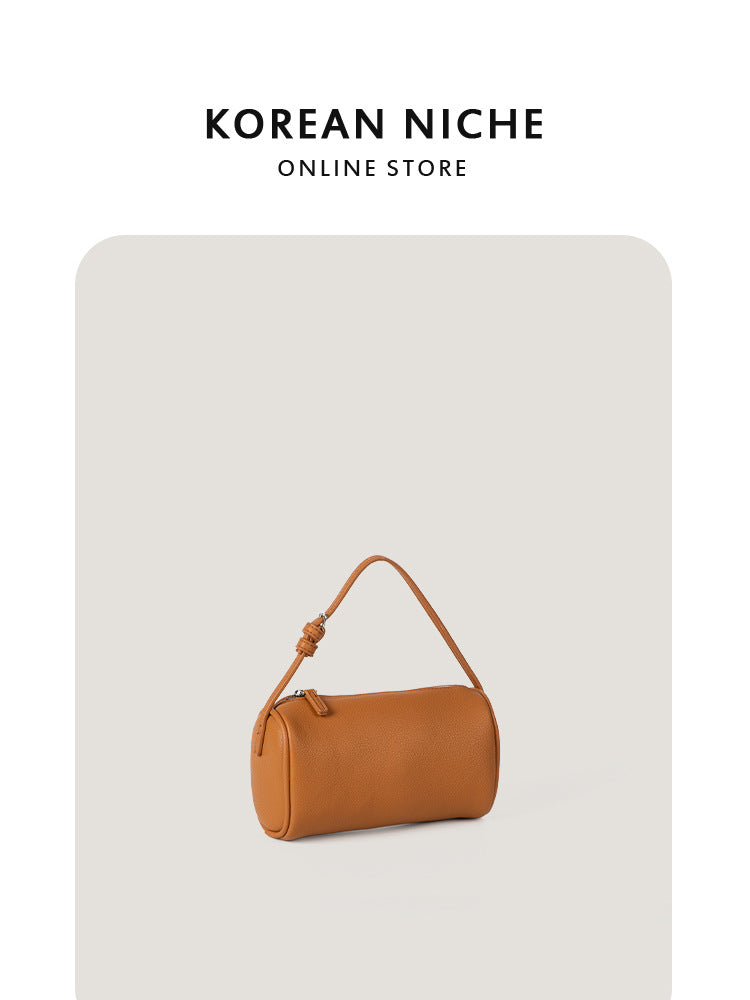 Women's Design Minimalist Lychee Pattern Horizontal Hand Bags