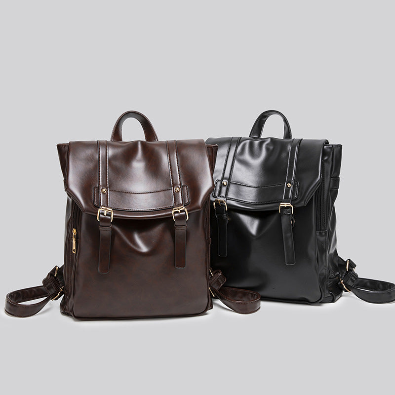 Retro College Style Large Capacity Commuter Leisure Backpack