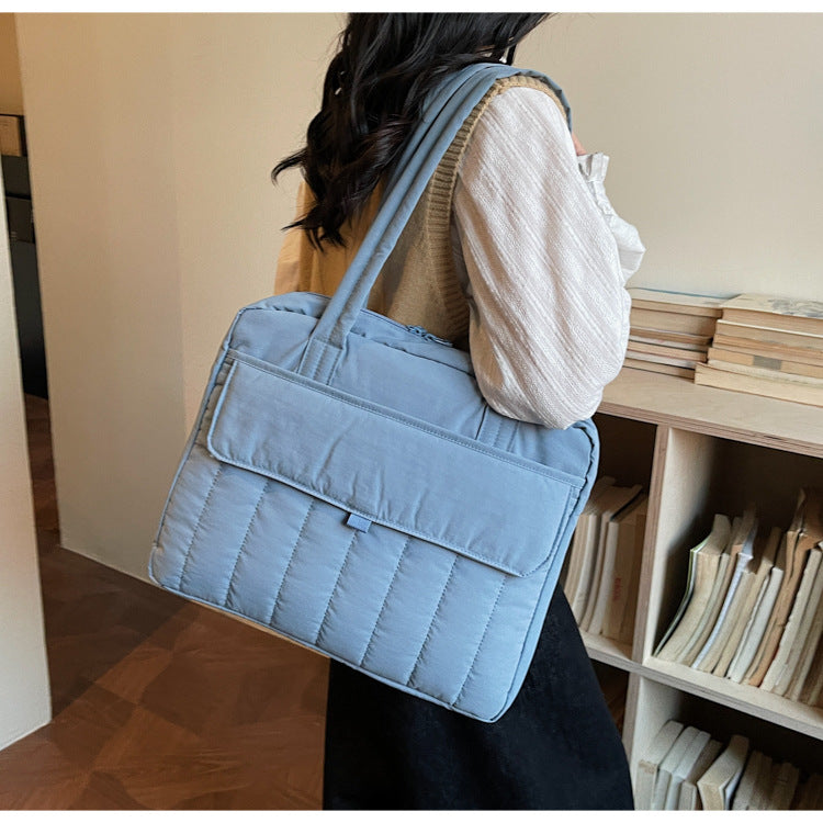 Women's Simple Office Portable Commuter Protective Women's Shoulder Bag