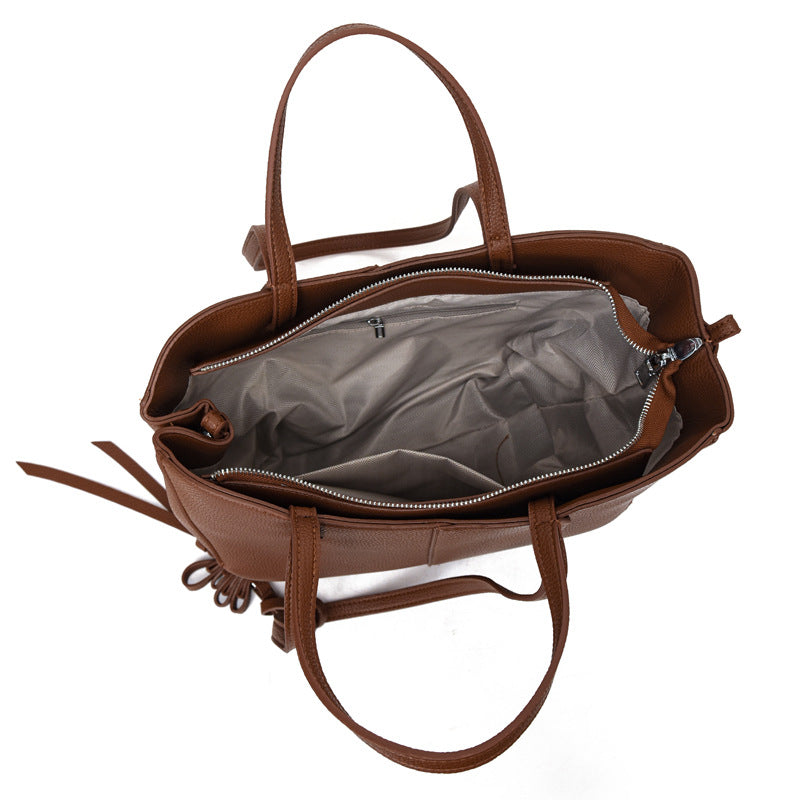 Women's Fashion High Textured Design Portable Vegetable Basket Women's Shoulder Bag