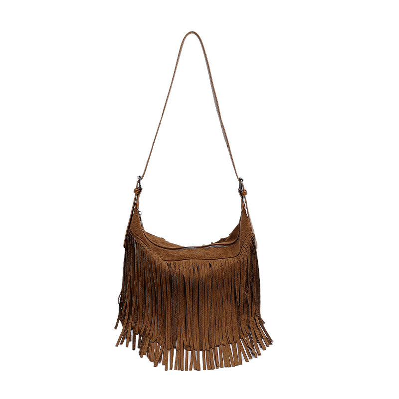 Innovative Women's Bohemian Style Tassel Commuter Women's Messenger Bag