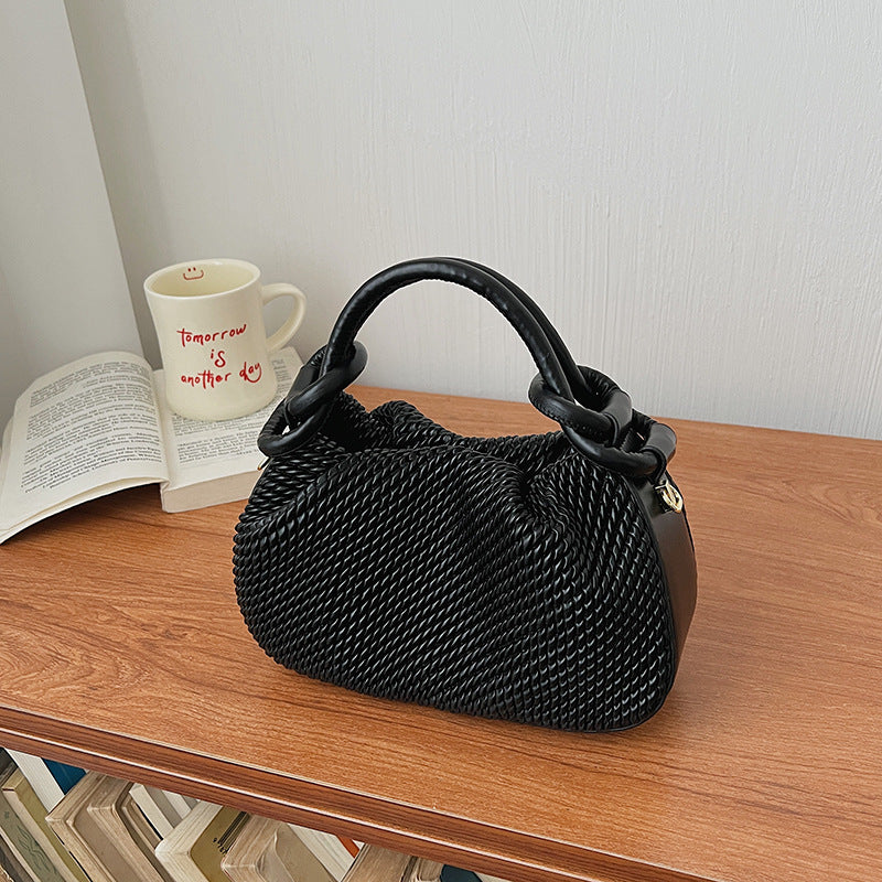 Capacity Rhombus Single Western Style Trendy Women's Handbag