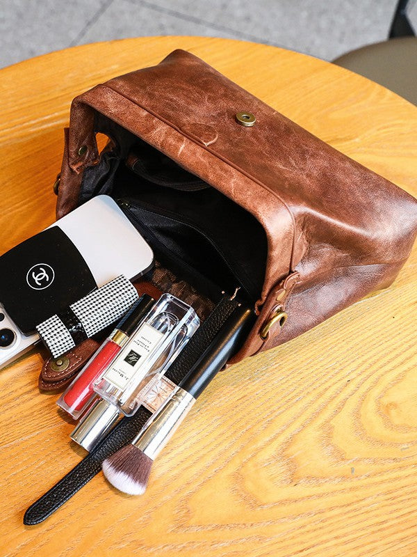 Comfortable Women's Fashion Retro High-grade Clip Handbags