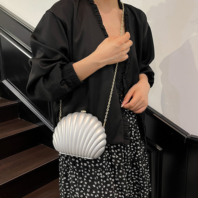 Women's Shell Fashion Clutch Acrylic Classic Style Dinner Bag