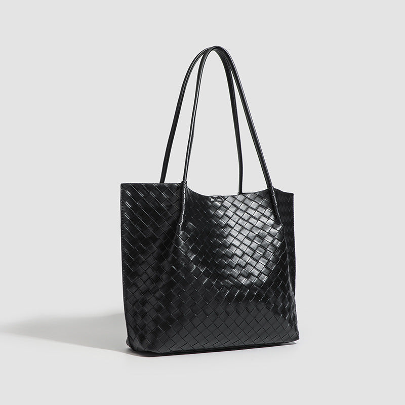 Women's Summer Handmade Woven Light Luxury Simplicity Commuter High-grade Food Women's Shoulder Bag