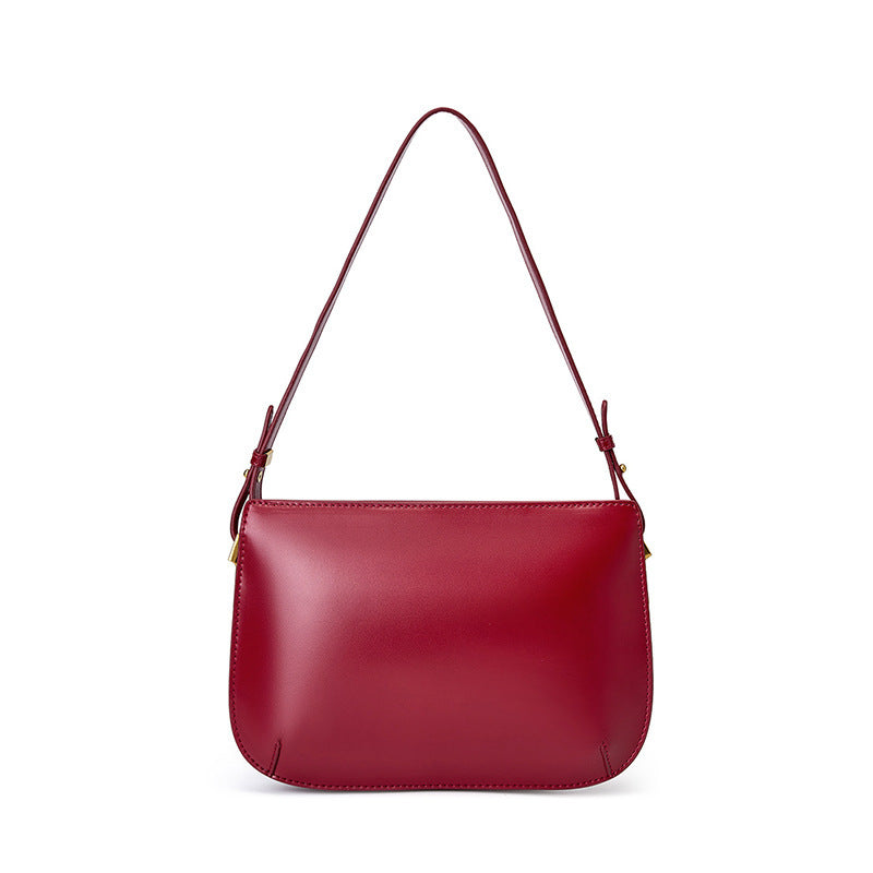 Women's High-grade Genuine Leather Underarm Cowhide Simple Women's Handbag