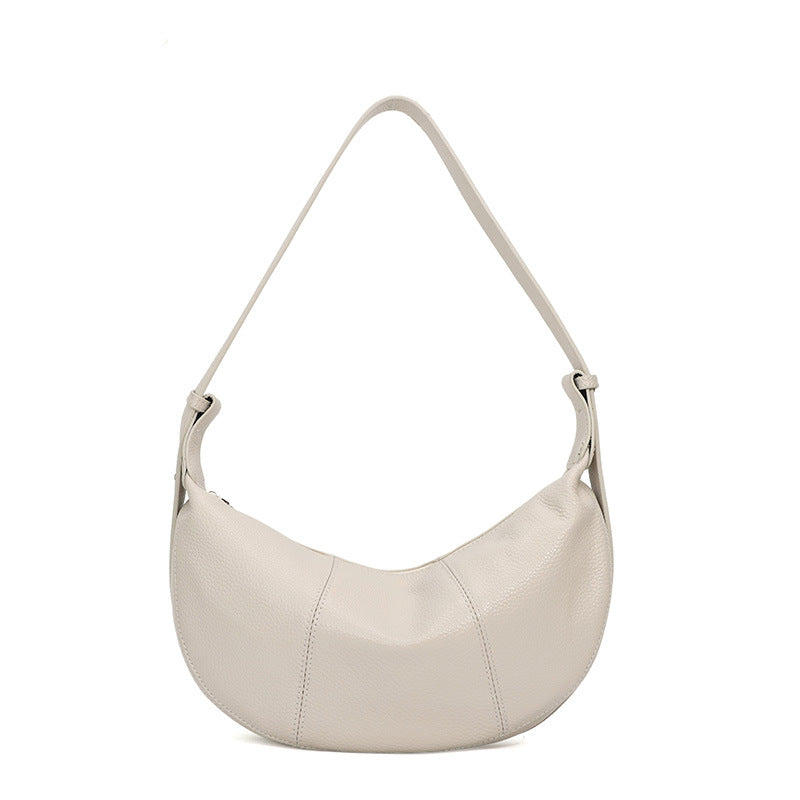 Women's Genuine Leather Fashion Large Capacity Underarm Bags