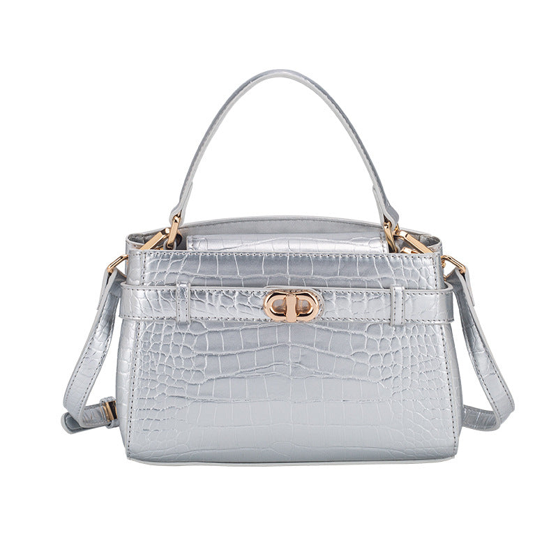 Women's Niche High-grade Crocodile Pattern Fashion Portable Women's Shoulder Bag