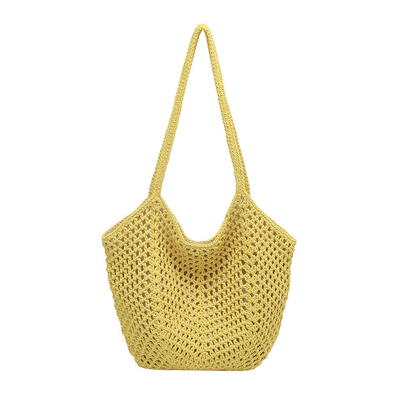 Women's Hollow Korean Style Fashion Vacation High-grade Handbags