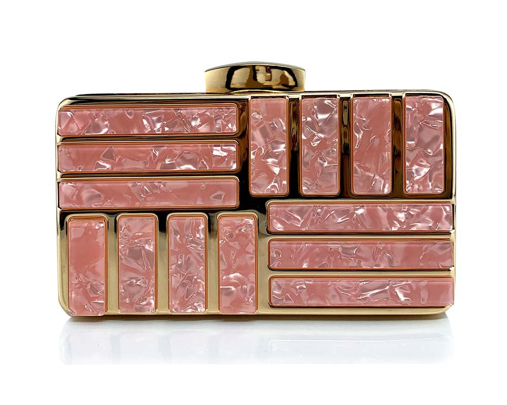 Women's Acrylic Imitation Shell Dress Simple Style Bags