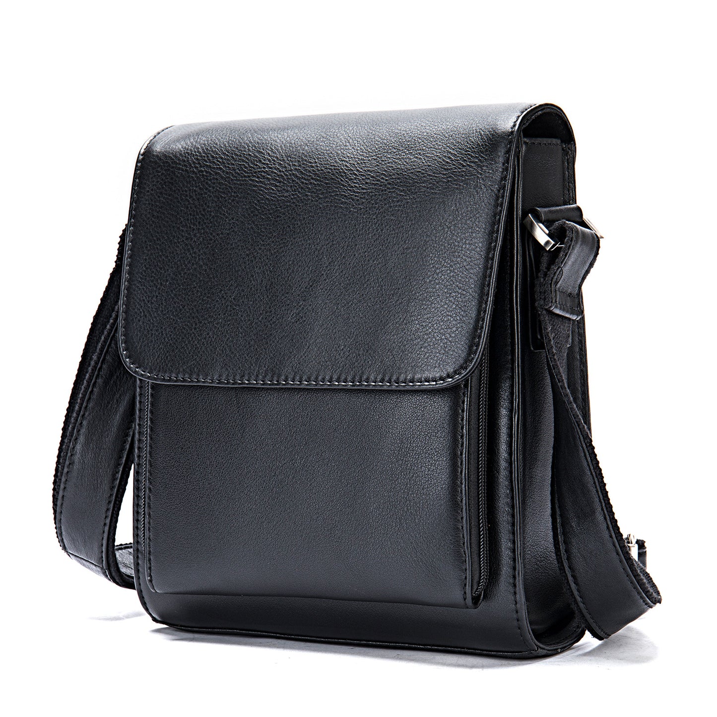 Men's Leather Fashion Crazy Horse First Layer Cowhide Men's Shoulder Bag
