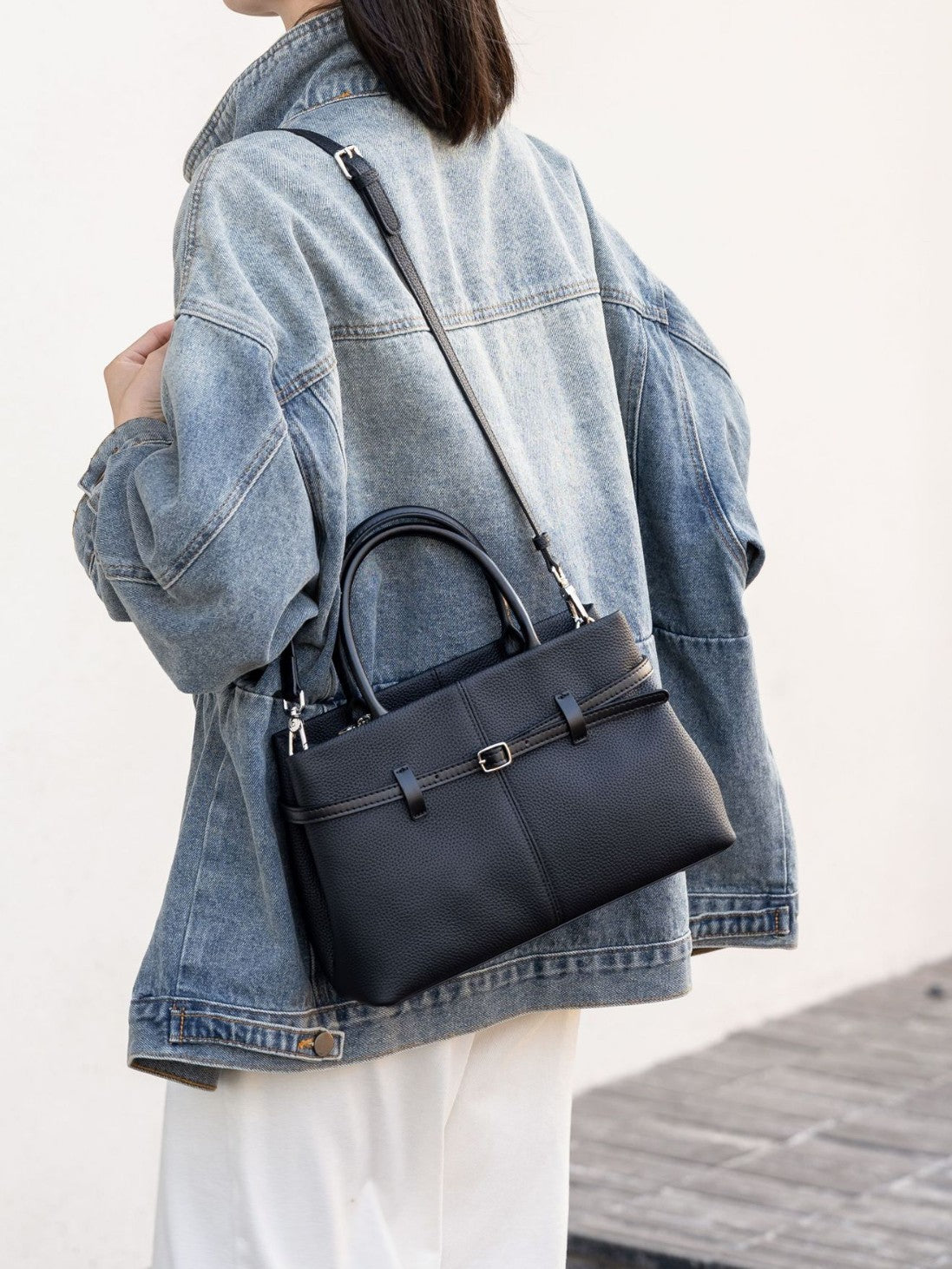 Women's First Layer Leather Beauty Genuine Lady's Women's Messenger Bag