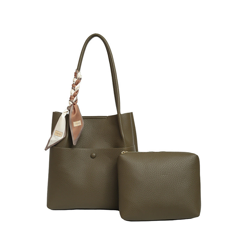 Women's Large Capacity High-grade Simple Fashion Trendy Tote Bag