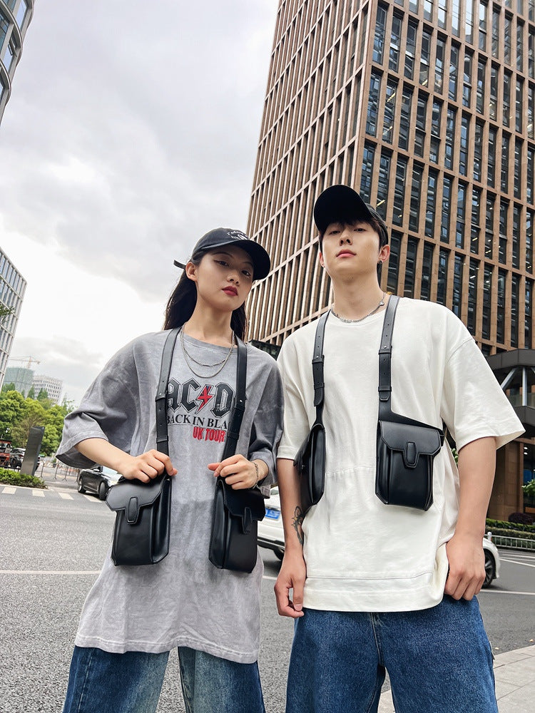 Men's & Women's Fashion Combat Summer Wear Match Vest Tooling Style Leisure Backpack