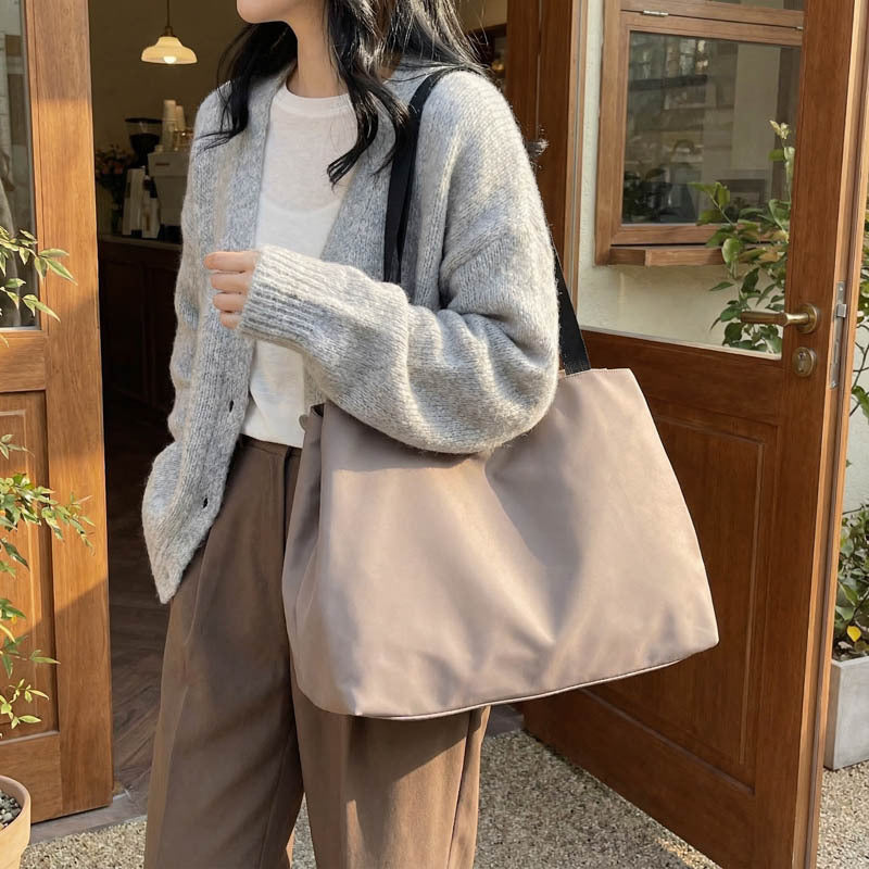 Women's Oxford Cloth Korean Style Large Capacity Shoulder Bags